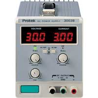 Protek 3003B Single Output DC Variable Power Supply 0-30V @ 0-3 AMP 2 LED Digital Readout
