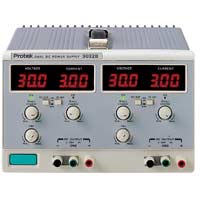 Protek 3032B Dual Output DC Variable Power Supply with Digital Display Dual 0-30V @ 0-3 AMP Digital 4 LED Readout