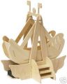 Elenco MWK-11 Pirate Ship Wooden Kit